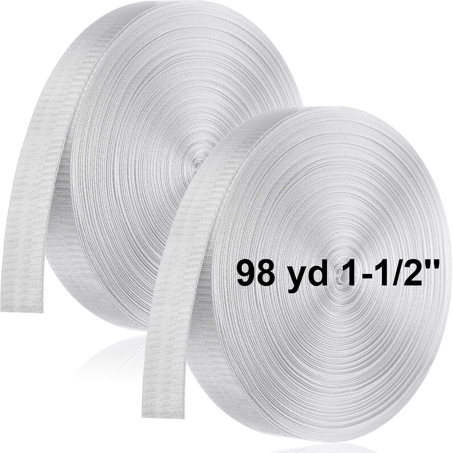 2 Rollos Correa Nailon 1pulg 98yardas para Perro