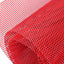 Malla universal parrilla auto 40x13pulg aluminio rojo