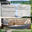 Fundas redondas para muebles exterior 600D impermeables