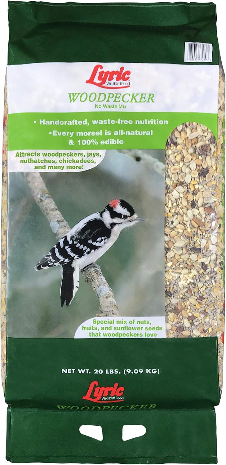 Semillas para aves sin desperdicio con frutos secos 20lb