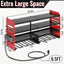 Organiz. herramientas eléctricas soporte pared metal 4 capas