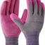 3 Pzas Guantes Jardinería Mujer Revestimiento Goma