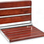 Asiento ducha plegable teca 20" 400lb