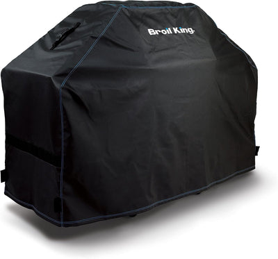 Cubierta parrilla poliéster PVC resistente 76pulg negro