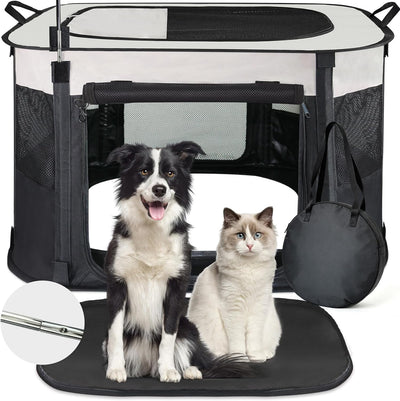 Corralito plegable para perros y gatos impermeable uso viaje