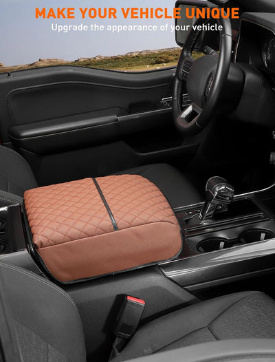 Funda consola Ford F150 21-25 piel sintética reposabrazos