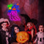Letrero neón Boo LED ajustable Halloween