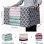 Bolsas almacenamiento ropa cama edredones plegable gris