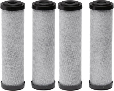 Filtro agua carbono universal 4 pzas gris claro