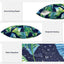 Almohadas lumbares repelentes agua 12x20" set 2 Hanalei