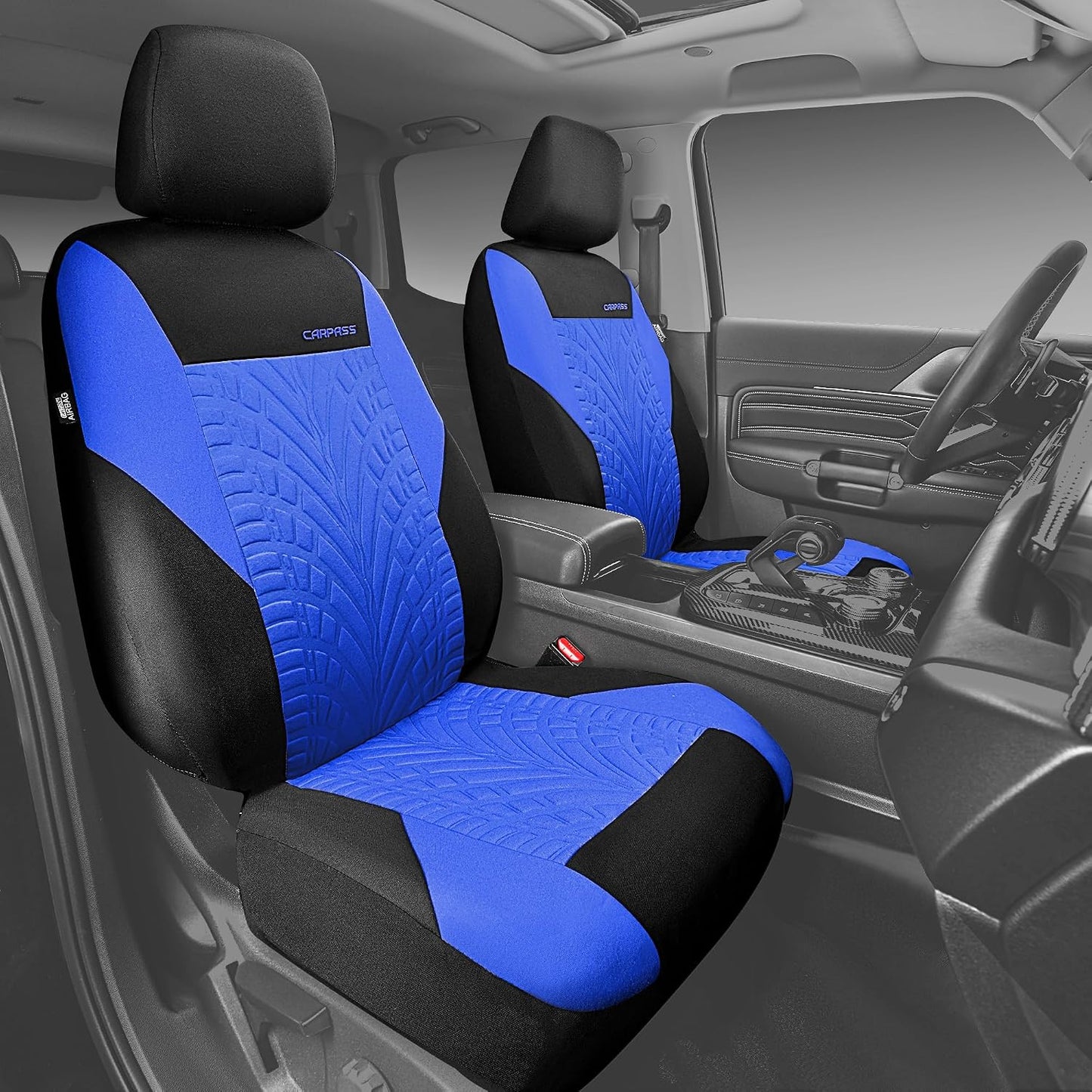 Fundas asiento auto delanteras 3D con airbag