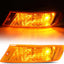 Luz señal giro izq comp Jeep Liberty 05-07 Lente amarilla