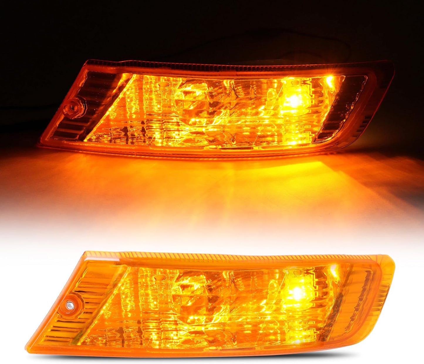 Luz señal giro izq comp Jeep Liberty 05-07 Lente amarilla