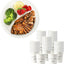 Platos 3 compartimentos 10" 150 pzas y vasos 12oz 300 pzas