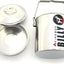 Set ollas camping mango bucle cebra clips SS