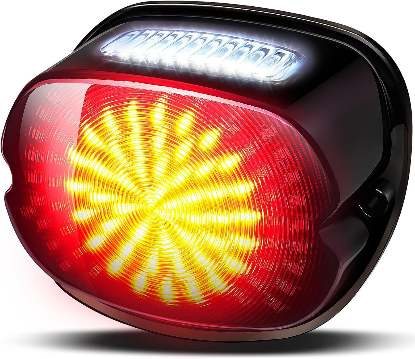 Luz trasera LED impermeable perfil bajo para Harley Touring