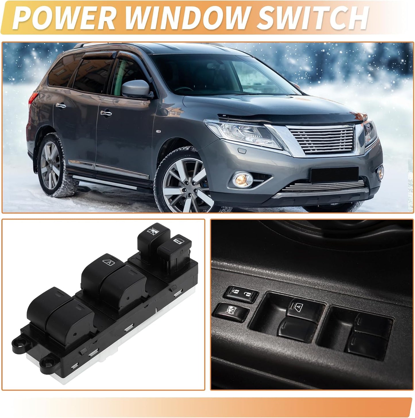 Interruptor elevalunas eléctrico Nissan Sentra 08-12