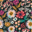 Papel tapiz floral oscuro 17.3x32.8pulg