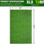Alfombra césped artificial 6x10ft interior y exterior