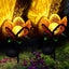 Luz solar tulipán con globo cristal estaca pétalos huecos