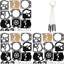 Kit 3 juntas diafragma carburador comp K10-WAT Poulan Ryobi