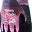 Guantes jardín niños reciclados agarre seguro extra pequeño