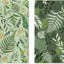 Toalla de cocina vintage con plantas de helecho hojas verdes