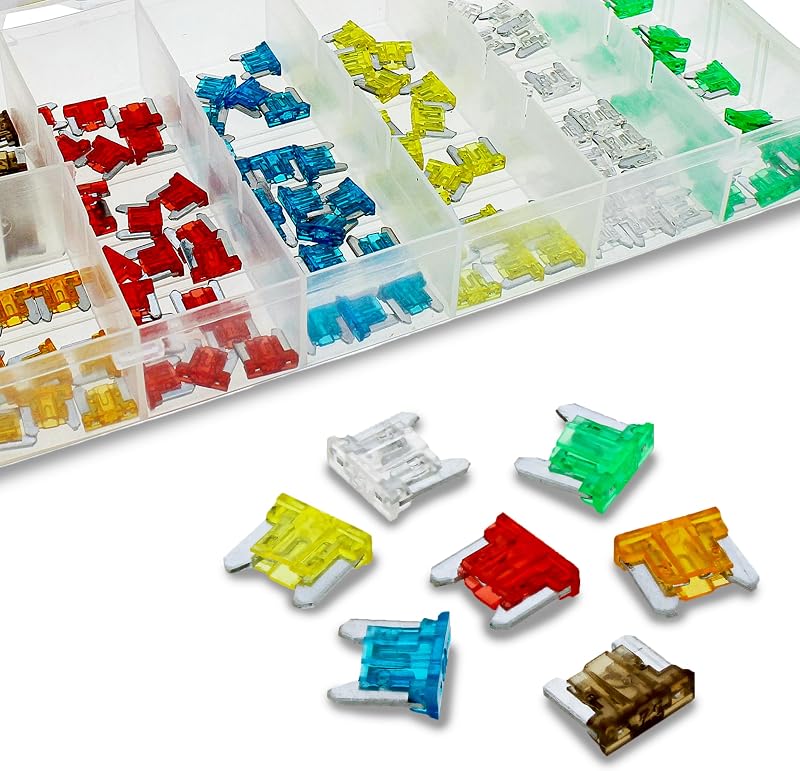 Juego 120 Pzas Fusibles Mini 5-30 AMP para Auto