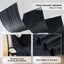 Cortinas techo negras 20x20ft poliéster 4 paneles 5x20