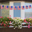 Banderas estadounidenses 45ft 40uds decoración 4 de julio