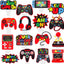 48 Adornos Rojos Cupcakes para Jugadores Videojuegos