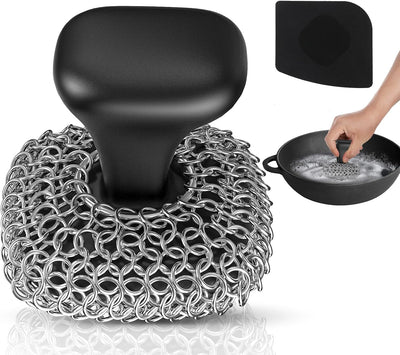 Estropajo hierro fundido 316 para sartenes y skillets