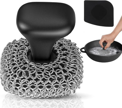 Estropajo hierro fundido 316 para sartenes y skillets