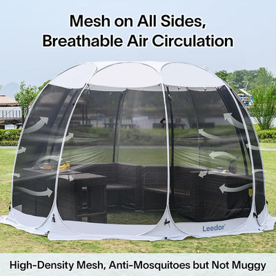 Casa pantalla desplegable 6-15 personas mosquitera