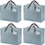 4 Pzas Bolsas Mudanza 13gal Cremallera Azul