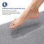 Alfombras baño forma U 24x20pulg espuma viscoelástica