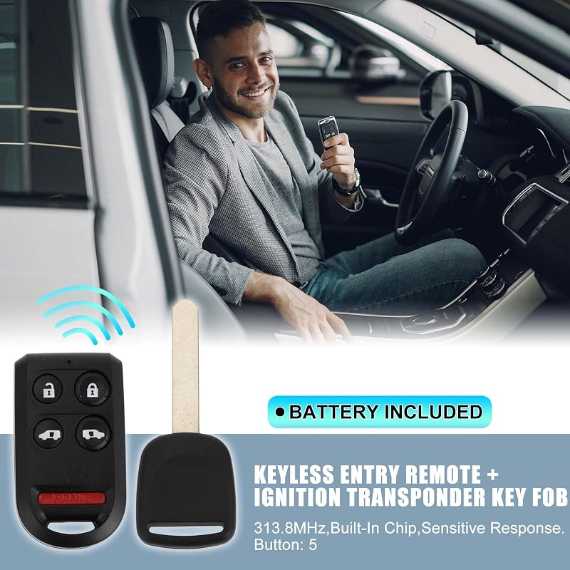 Llavero transpondedor Honda Odyssey 05-10 5 Botones