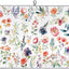 Tapete microfibra escurridor platos diseño floral