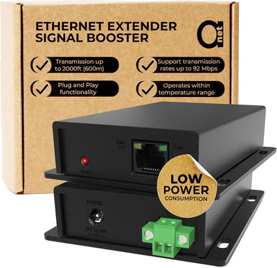 Extensor Ethernet 1968.5ft kit UTP BNC cobre