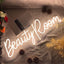 Letrero neón LED para salón de belleza barbería estudio