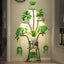 Soporte plantas 64pulg 8 niveles luces forma arbol
