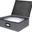 Estuche platos porcelana apilable con cremallera 5.3"