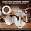 Manipulador café expreso acero inox doble cara