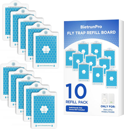 Cartuchos repuesto trampa moscas mk88a/b pack 10