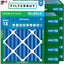 Filtro aire 16x20x4 pulg MERV13 contra humo alergias 12 pzas
