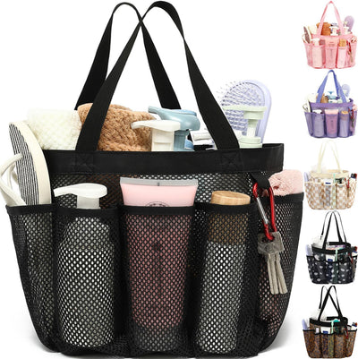 Organiz. ducha malla 8 bolsillos dormitorio