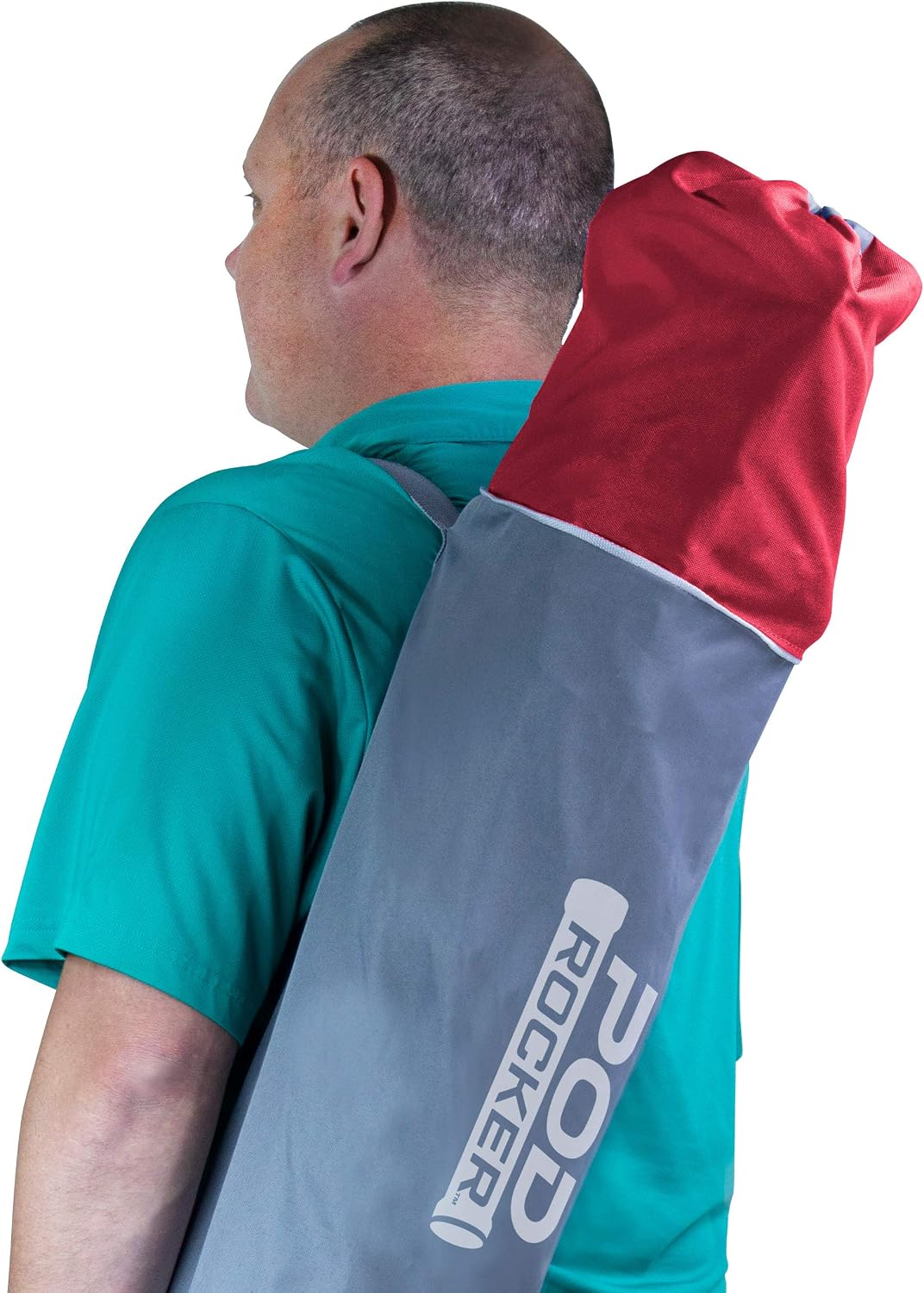 Mecedora plegable estilo sling con portavasos
