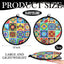 Bolsas calentadoras tortilla 12pulg color azulejo mexicano talavera