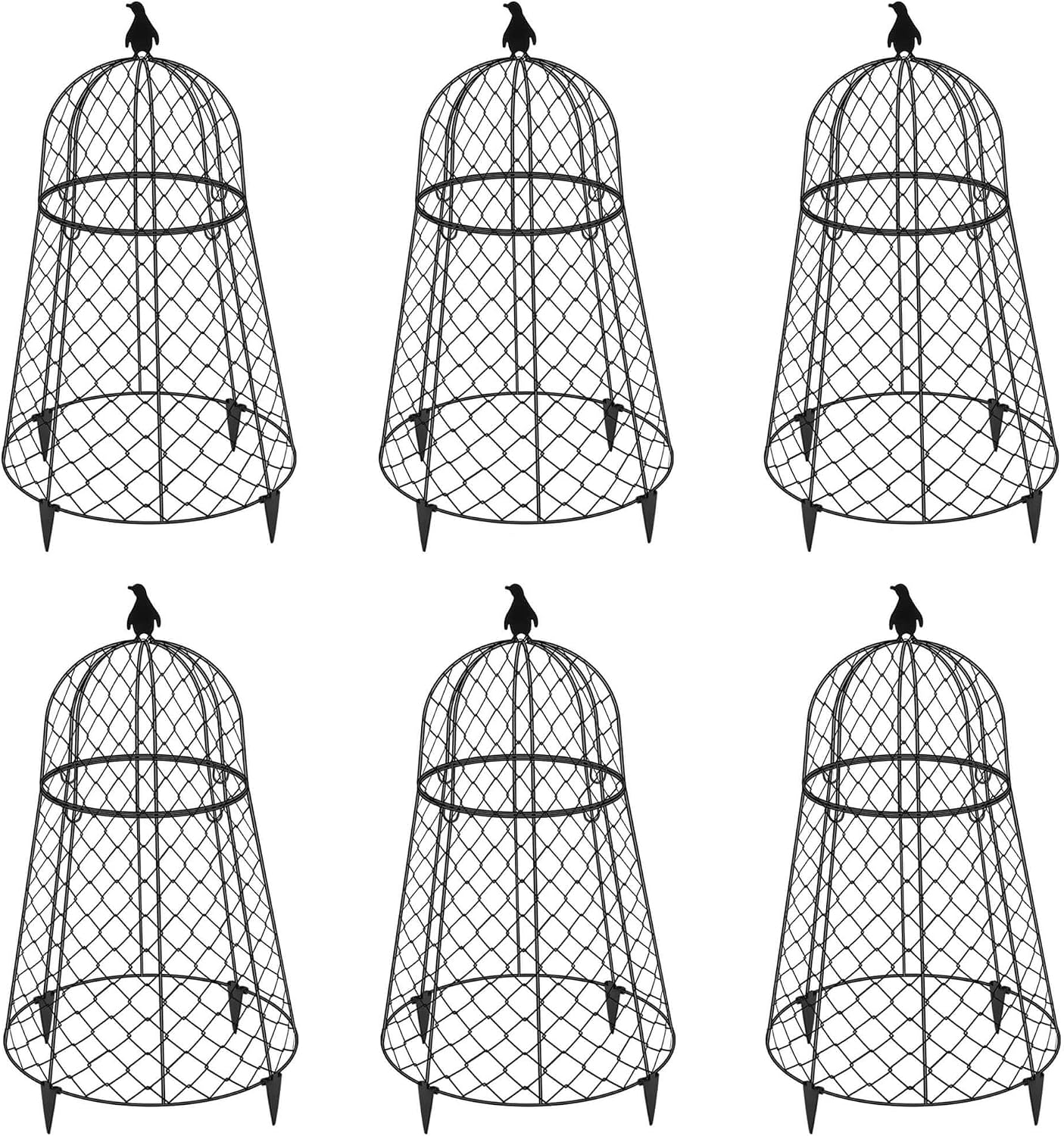 Cloche de alambre para plantas 13x20pulg