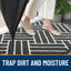 Tapete interior 48x32pulg antiderrap absorbente puerta